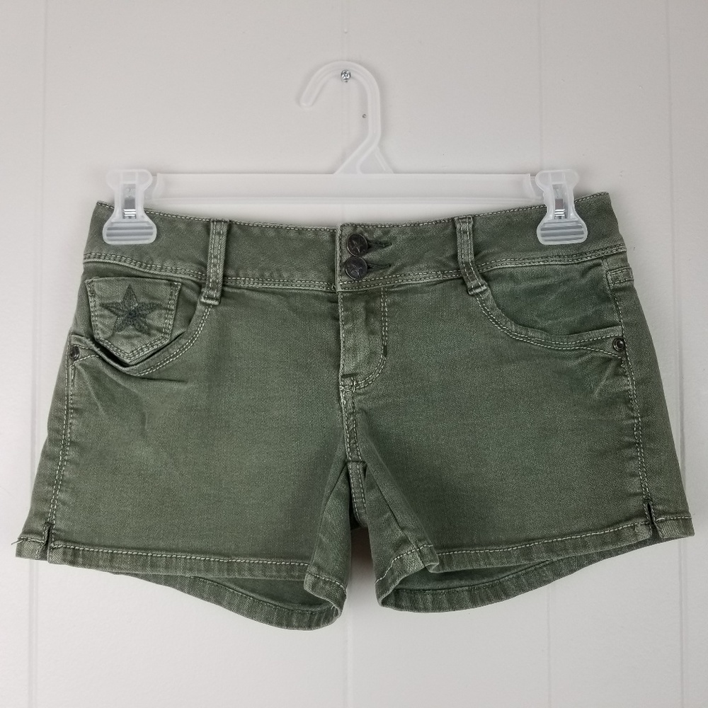People's Liberation Olive Green Women's Shorts